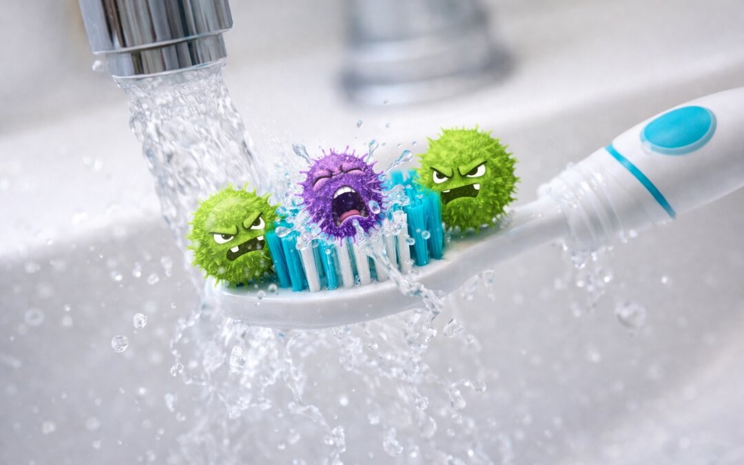 Veel mensen vergeten dit bij het schoonmaken van hun tandenborstel